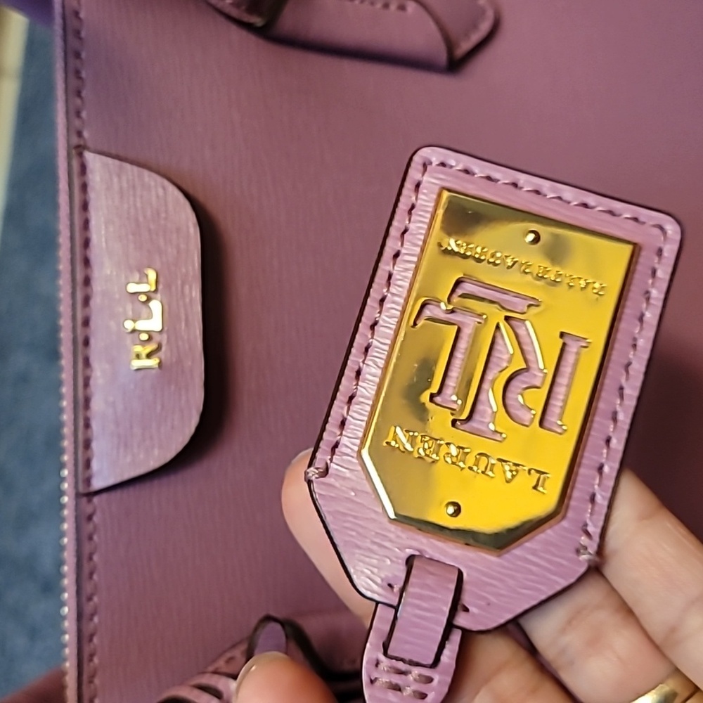 Lauren Ralph Lauren Pink Handbag - Picture 5 of 5